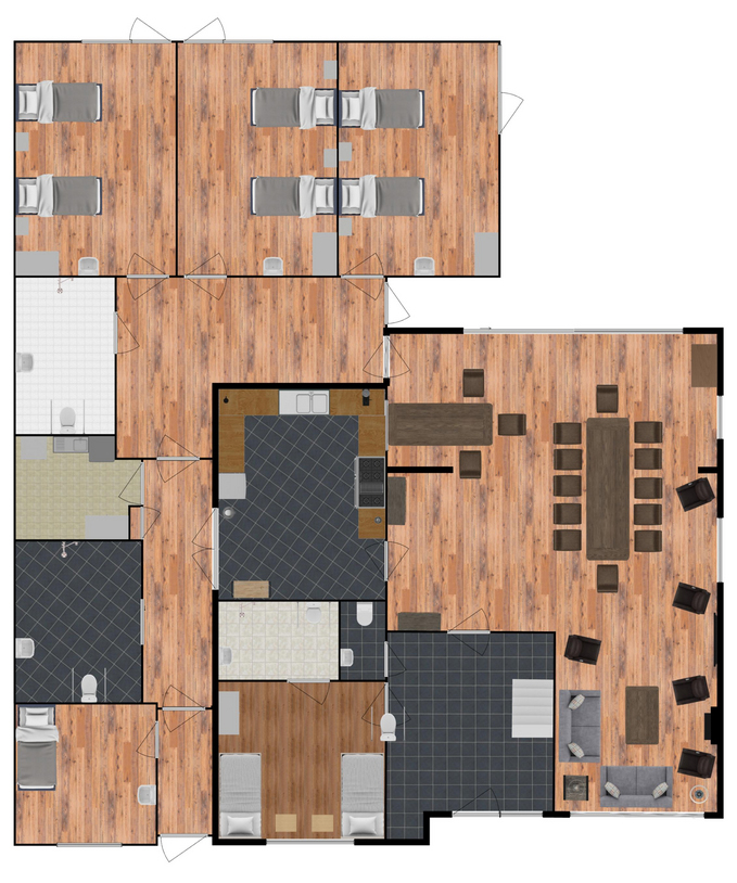 Plattegrond-Tesselhuus-Benedenverdieping